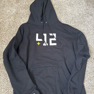 412 Black Hoodie